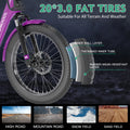 ABORON 3.0 Fat Tire Electric Trike for Senior Foldable E Bike, 500W Motorized Tricycle Adult 20" Folding 3 Wheel Electric Commute Bike Trike W/48V
